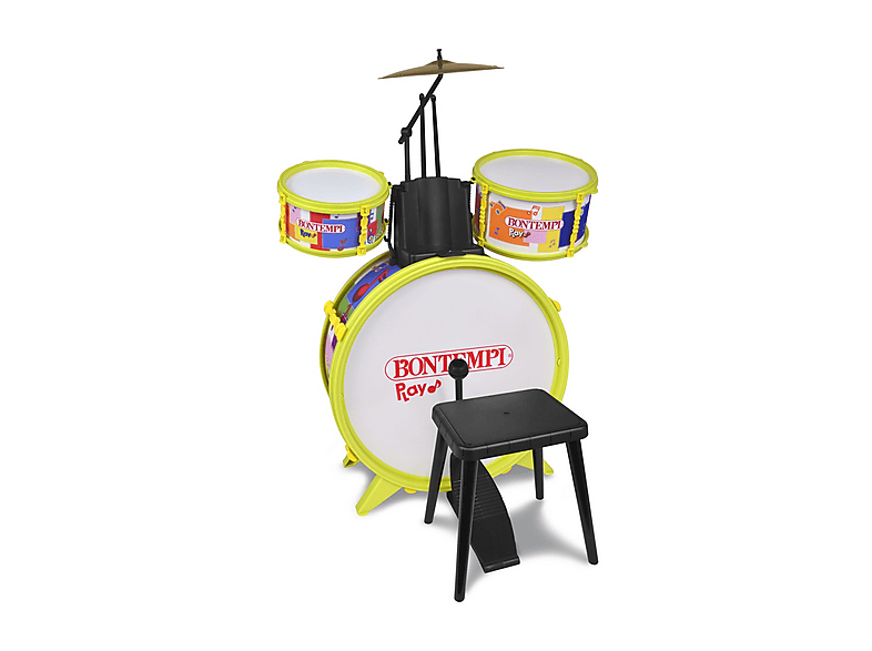 Batteria giocattolo BONTEMPI Classica 4 elem.