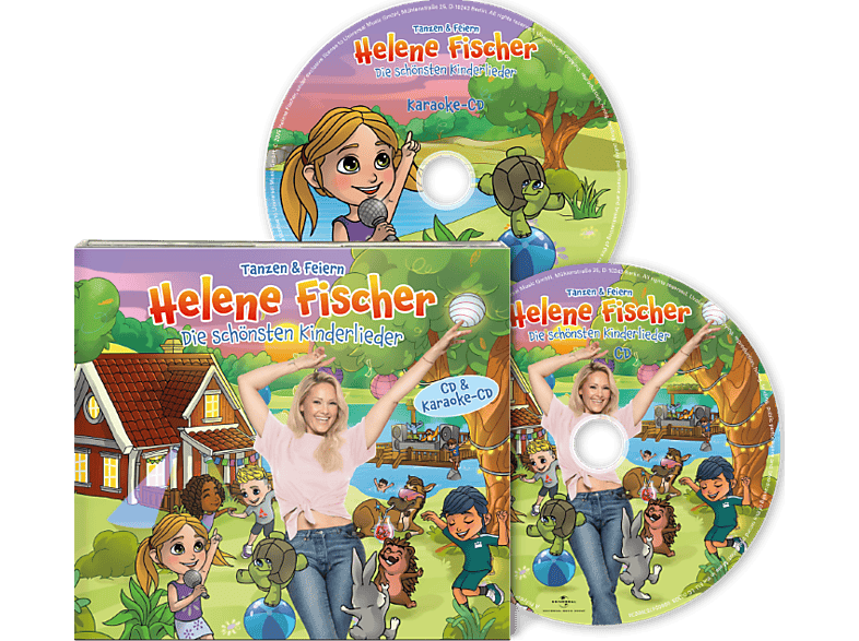 Helene Fischer - Die schönsten Kinderlieder, Tanzen & Feiern (Deluxe Digipack) [CD]