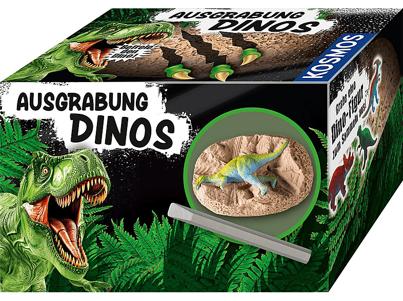 KOSMOS Ausgrabung Dinos (Einzelartikel) Spielset, Mehrfarbig