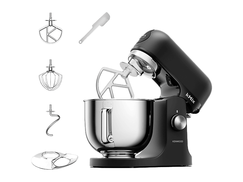 KENWOOD kMix KMX751ABK Küchenmaschine Black (Rührschüsselkapazität: 5 l, 1000 Watt)