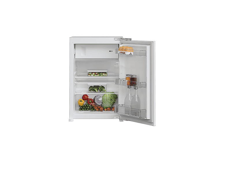 BAUKNECHT BKSI 9GF2 Einbau-Kühlschrank (110 l, E, 866 mm hoch}, Weiß)