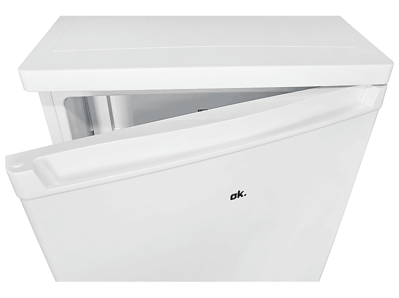 OK. OFK 121 C W Kühlschrank (107 l, C, 850 mm hoch}, Weiß)