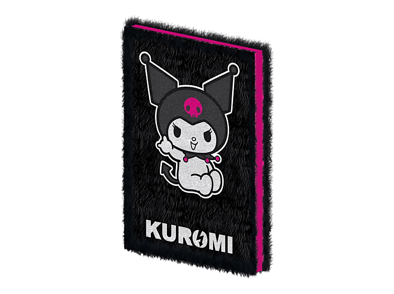 Libreta - Sherwood Kuromi Peluche, A5, Papel Rayado