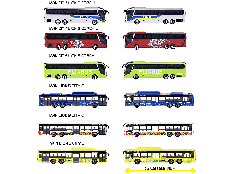 Thumbnail - MAJORETTE City MAN Spielzeugauto