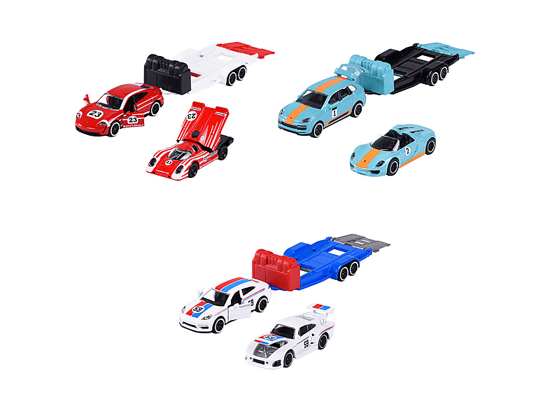 Thumbnail - MAJORETTE Porsche Deluxe Trailer Spielzeugauto