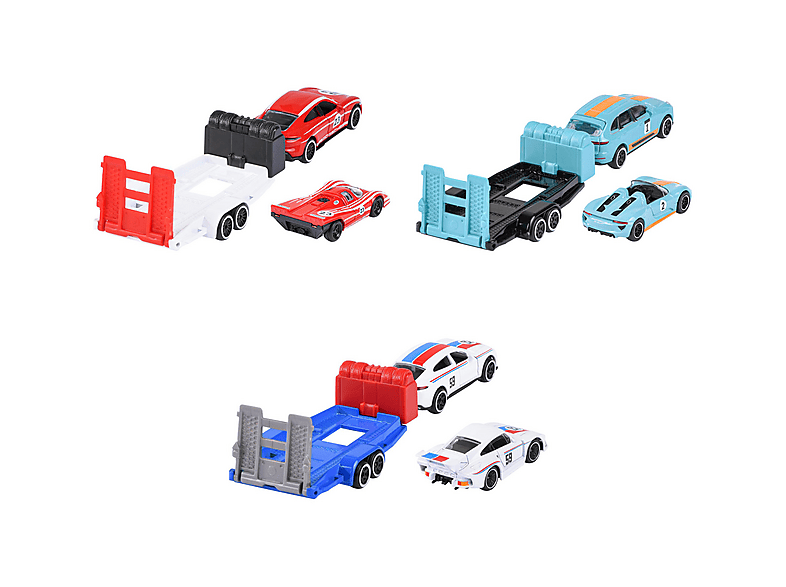 Thumbnail - MAJORETTE Porsche Deluxe Trailer Spielzeugauto
