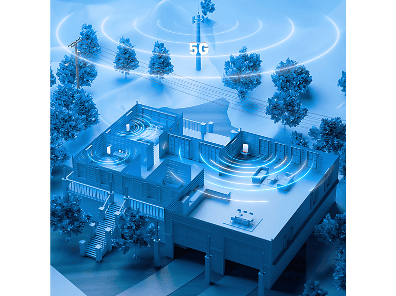 Thumbnail - AVM FRITZ!Box 6860 5G, (Wi-Fi 6), 3.000 MBit/s WLAN Mesh-Router 1,3 Gbit/s