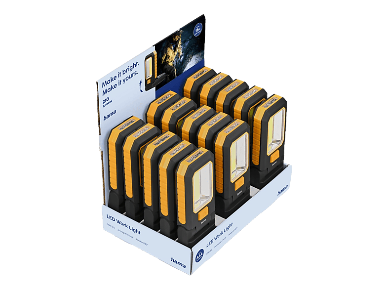 Thumbnail - HAMA W210, BATTERIEN, HAKEN LED-Arbeitsleuchte