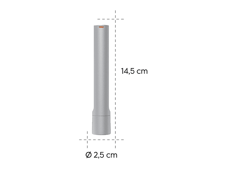 HAMA 228601 FL120, BATTERIEN, ALUMINIUM, 3 MODI Taschenlampe