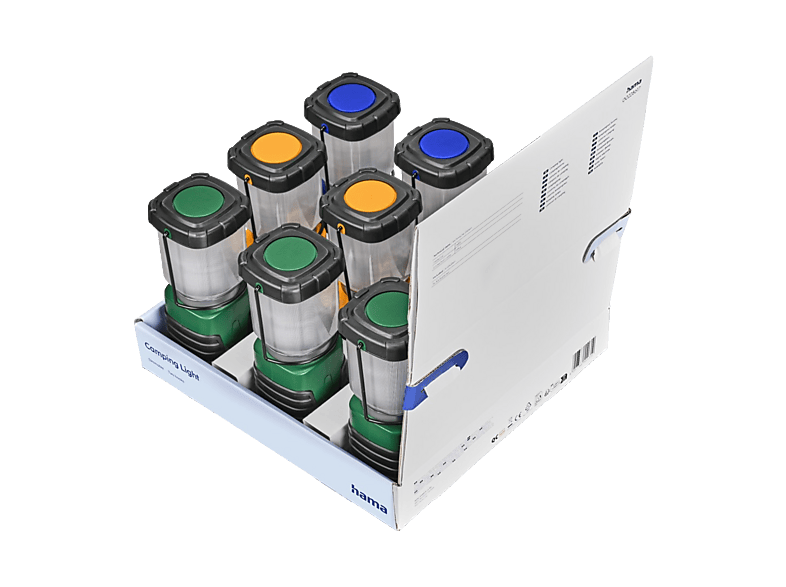 Thumbnail - HAMA 9 LED- Campinglampen Outdoorlampen-Set