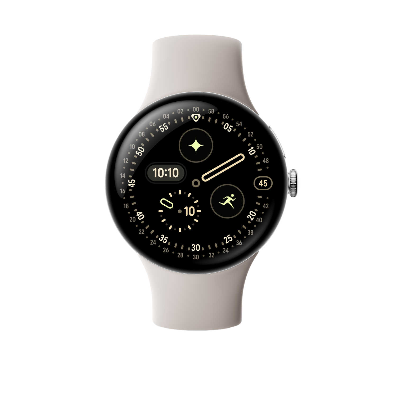Google Pixel Watch 4 45mm Smartwatch Porcelain