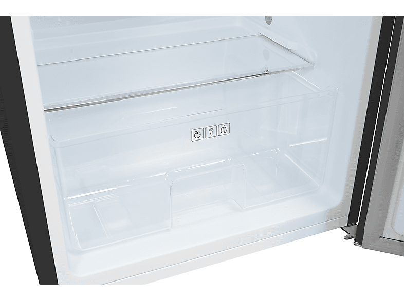Ok.-Ggv OFR 112 E B Retro Kühlschrank (E, 875 mm hoch, Mattschwarz) — Foto 5 von 5