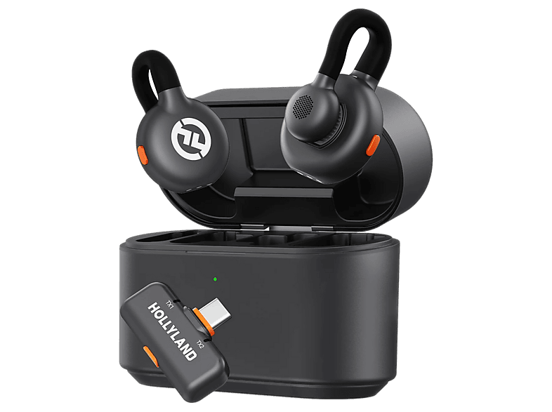 Mikrofon bezprzewodowy HOLLYLAND Lark M2S Duo USB-C Grafitowy