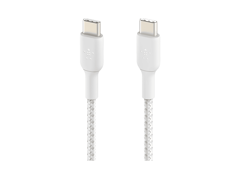 Câble USB-C vers USB-C tressé Belkin BoostCharge 240W, 2m