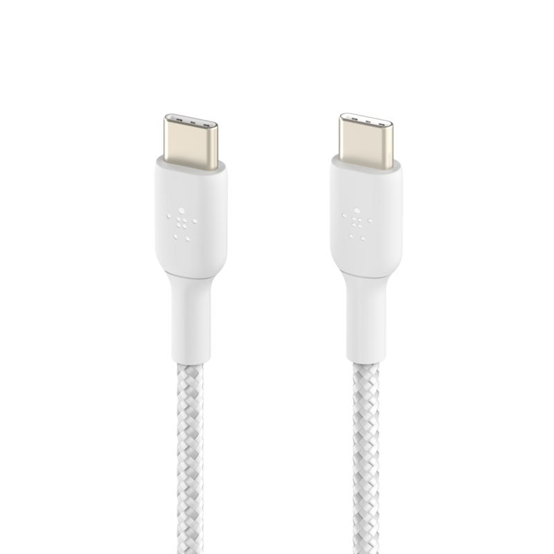 Belkin 240W USB-C Charge Cable Braided PCR (3m, White)