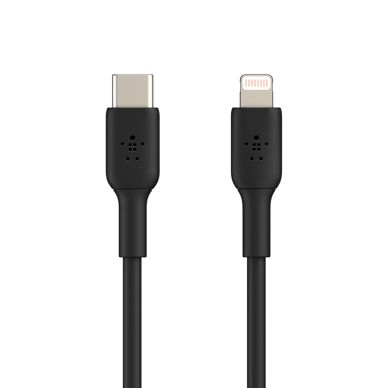 Belkin Usb'c Naar Lightning Oplaadkabel ' Pvc (incl. 1m Kabel 2m Zwart)