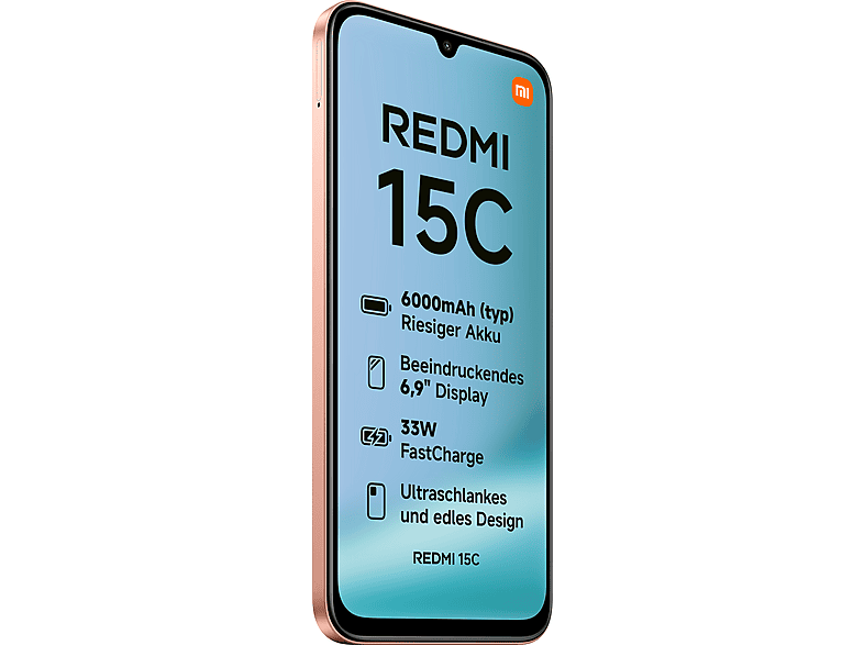 XIAOMI Redmi 15C 128 GB Twilight Orange Dual SIM