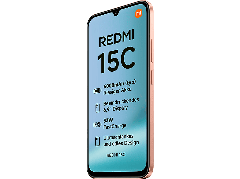 Thumbnail - XIAOMI Redmi 15C 128 GB Twilight Orange Dual SIM