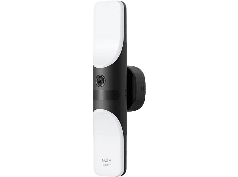 Cámara de vigilancia IP - Eufy S100, 2K, Función visión nocturna, Exterior, Fija, Blanco/Negro