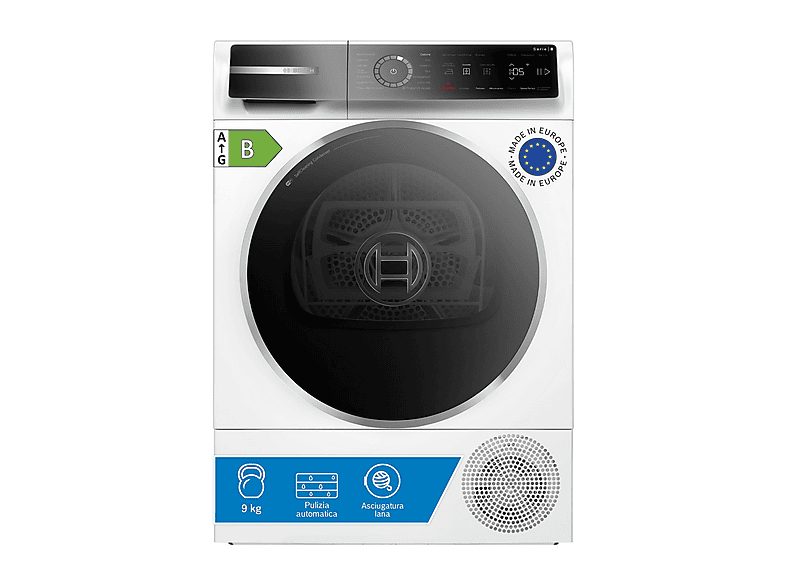 Bosch Wqb246C0Ii asciugatrice, 65,1 cm, Classe