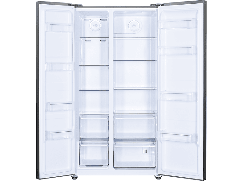 BEKO GNO5324XPN Side-by-Side (532 l, C, 1770 mm hoch, Edelstahl Look)