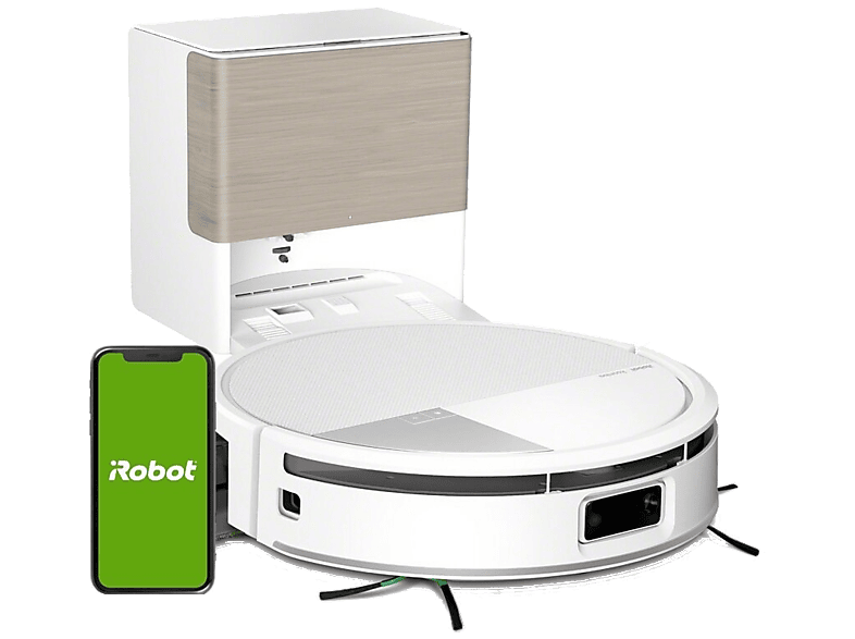 iRobot Roomba Max 705 Combo Funkcja mopowania Stacja oczyszczająca Tworzenie mapy pomieszczenia 63dB Biały AI