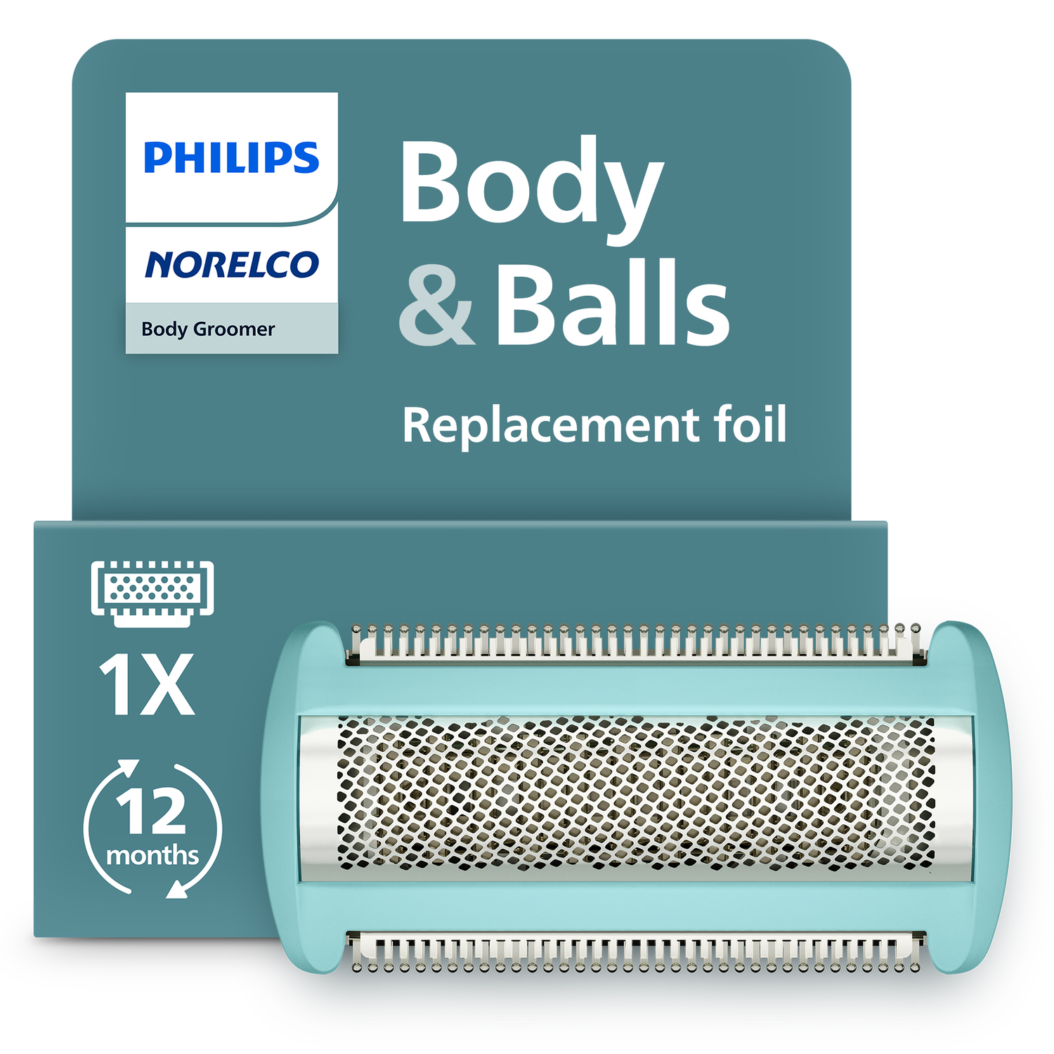 PHILIPS BG2010/43 Philips Series 3000, 5000 en 7000 Vervangmesje Grijs