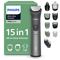 MediaMarkt PHILIPS MG7921/15 Philips Series 7000 15 in 1 Multigroom Donker grijs aanbieding