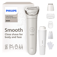 MediaMarkt PHILIPS BRL159/00 Philips Series 8000 Ladyshave Wit aanbieding