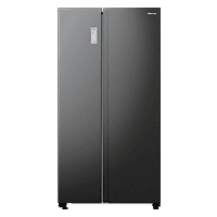 MediaMarkt HISENSE RS711N4AFE - Amerikaanse koelkast - breedte 91 cm - hoogte 178.6 cm - inhoud 358 l - NoFrost aanbieding