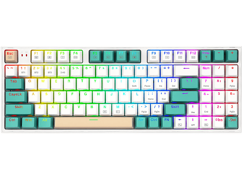 Klawiatura REDRAGON Veigar K643GWC Pro RGB – zdjęcie 2