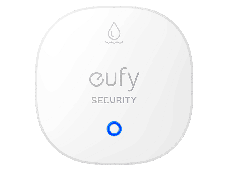 Sensor de agua - Eufy T89203D1, Inalámbrico, 868 MHz, Compatible con el Sistema Al, Blanco