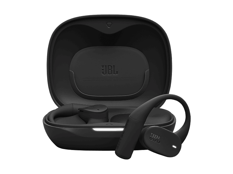 Auriculares conducción de aire – JBL Sense Lite, Autonomía 32 h, IP54, OpenSound, 4 micrófonos, Negro