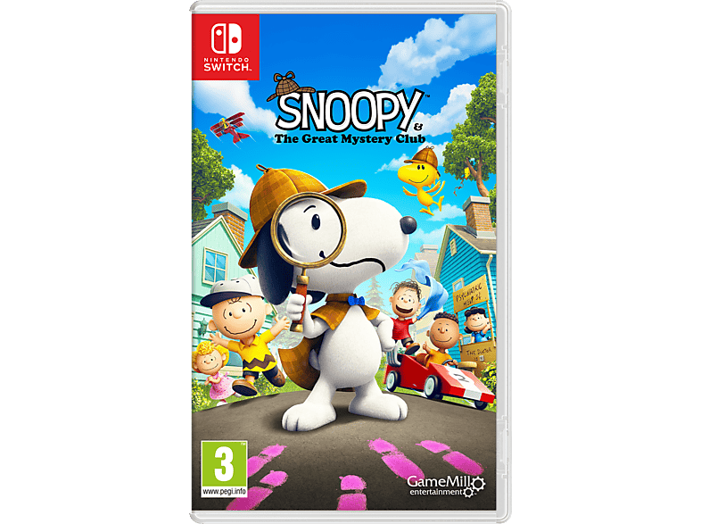 Nintendo Switch Snoopy & The Great Mystery Club