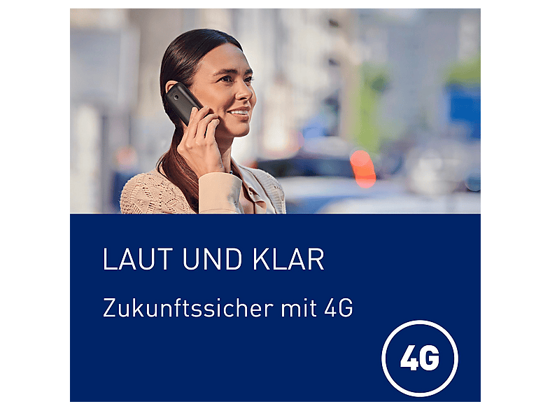 PANASONIC KX-TF400 4G Mobiltelefon, Schwarz