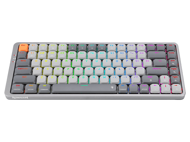 Klawiatura REDRAGON K652GG-RGB-PRO Azure Pro Szary