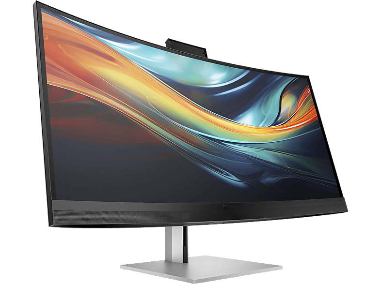 HP Series 7 Pro 740pm, 39,7 Zoll Monitor, UHD 5K, 5 ms Reaktionszeit, 300 cd/m², 60 Hz, Schwarz/Silber — Foto 3 von 5