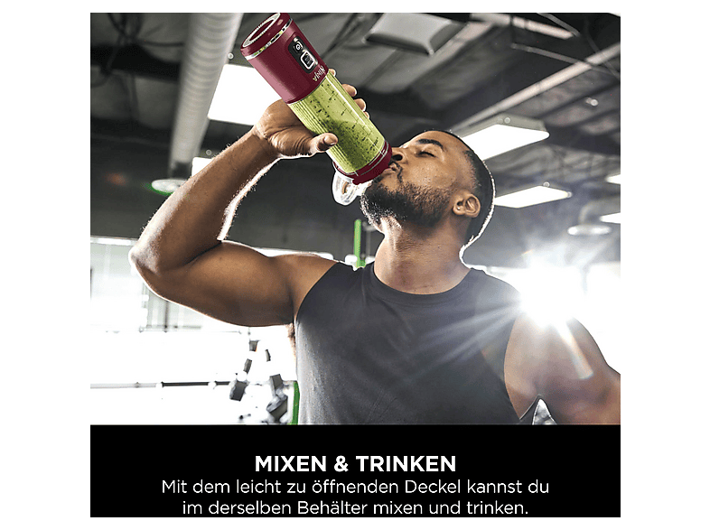 Ninja BC151EUCR Blast Standmixer (Cranberry, 5 Volt, 0.532 l) — Foto 2 von 5