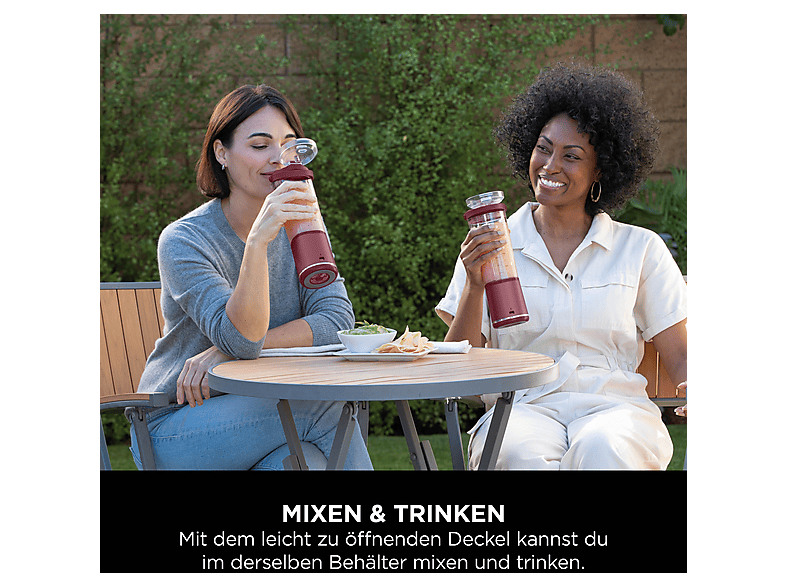 Ninja BC151EUCR Blast Standmixer (Cranberry, 5 Volt, 0.532 l) — Foto 4 von 5