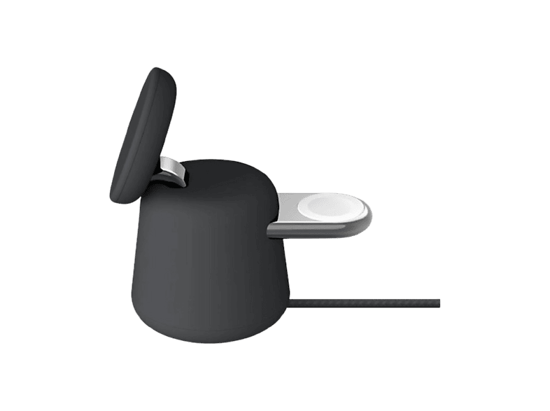 Belkin MagSafe en Qi2 2-in-1 Draadloze Oplader 15W met Standaard Zwart