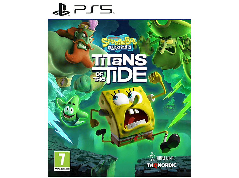 Spongebob Kanciastoporty Titans of the Tide Gra na PS5