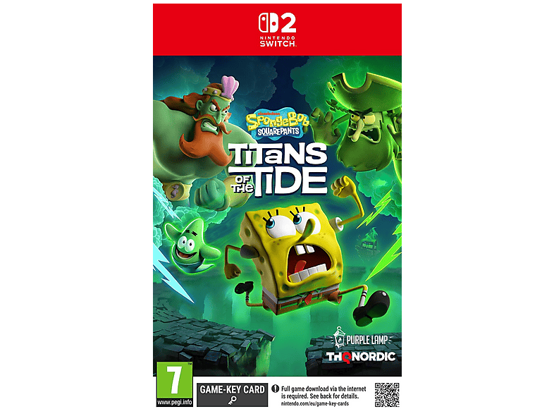 Spongebob Kanciastoporty Titans of the Tide Gra na Nintendo Switch 2