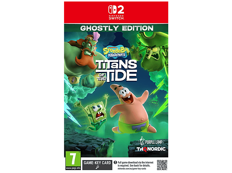 Spongebob Kanciastoporty Titans of the Tide Ghostly Edition Gra na Nintendo Switch 2
