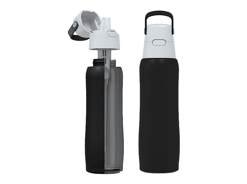 Butelka filtrująca DAFI SOLID Steel Czarny