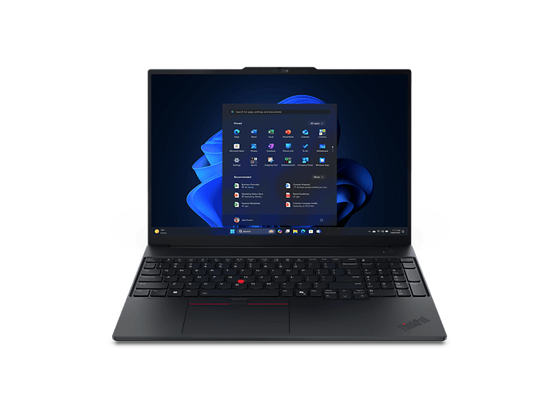 LENOVO - B2B ThinkPad E16 Gen 3 (AMD) - 16 Zoll - AMD Ryzen™ 7 250 - 32 GB - 1 TB Radeon™ 780M - Windows 11 Pro