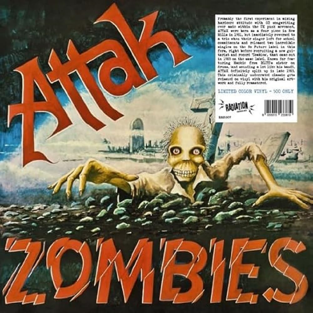 Attak - Zombies (Dark Green Vinyl) (Vinyl LP (nagylemez))