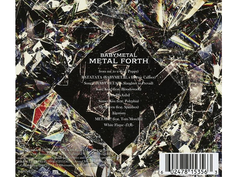 Thumbnail - Babymetal - METAL FORTH (CD)