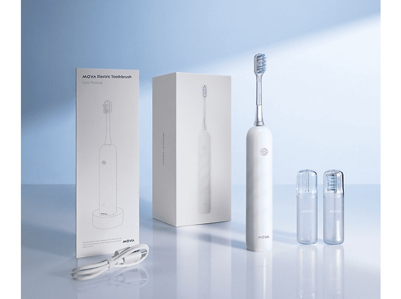 Szczoteczka elektryczna MOVA Fresh (biała) – zdjęcie 2