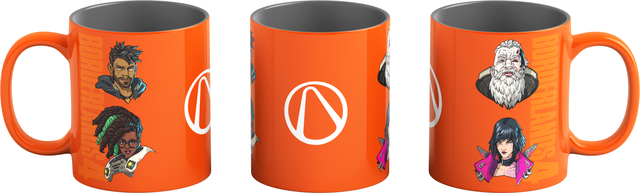 Borderlands 4 - Hunters Icon hőre változó bögre