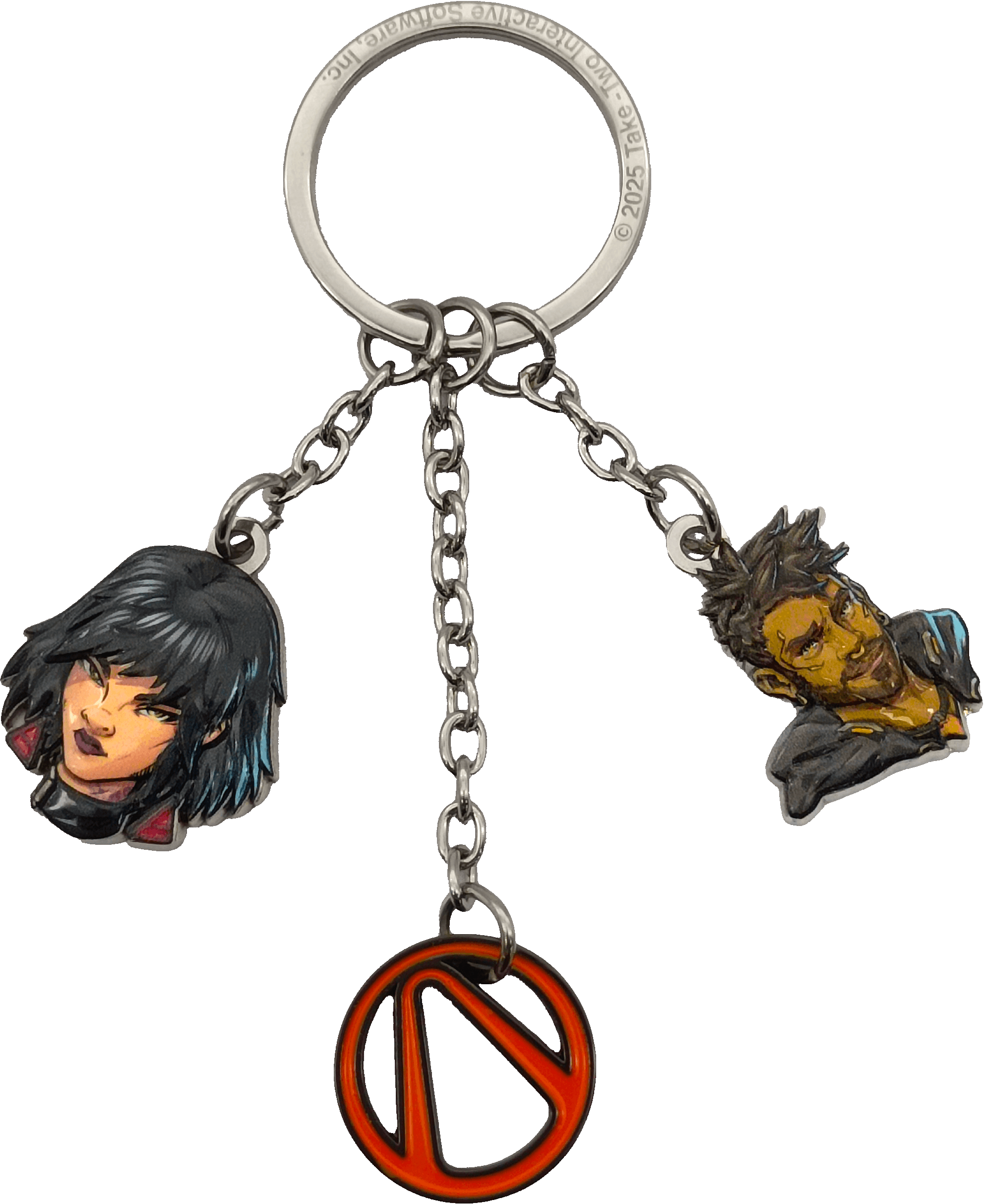 Borderlands 4 - Vex & Rafa kulcstartó